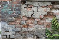 wall bricks damaged old 0003